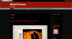 Desktop Screenshot of mandiemese.blogspot.com