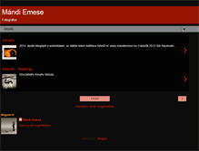 Tablet Screenshot of mandiemese.blogspot.com