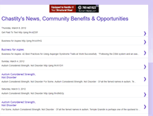 Tablet Screenshot of chastitysplace.blogspot.com