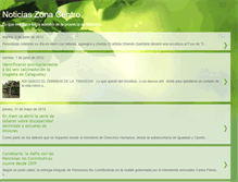 Tablet Screenshot of noticias-zonacentro.blogspot.com