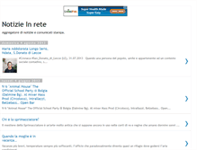 Tablet Screenshot of notizieinrete.blogspot.com