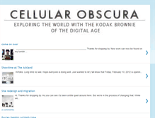 Tablet Screenshot of cellularobscura.blogspot.com