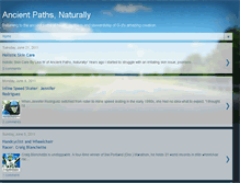 Tablet Screenshot of ancientpathsnaturally.blogspot.com