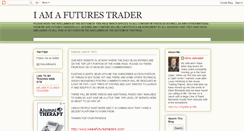 Desktop Screenshot of iamafuturestrader.blogspot.com