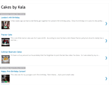 Tablet Screenshot of cakesbykala.blogspot.com