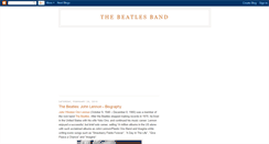 Desktop Screenshot of beatles-band.blogspot.com