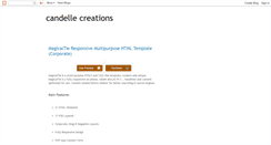 Desktop Screenshot of candellecreations.blogspot.com