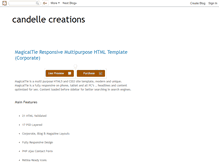 Tablet Screenshot of candellecreations.blogspot.com
