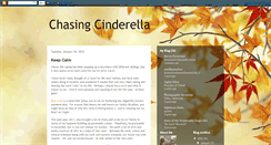 Desktop Screenshot of chasing-cinderella.blogspot.com