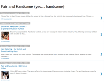 Tablet Screenshot of fairandhandsome.blogspot.com