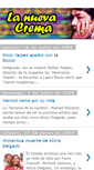 Mobile Screenshot of lanuevacrema.blogspot.com