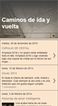 Mobile Screenshot of caminosdeidayvuelta.blogspot.com