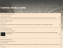 Tablet Screenshot of caminosdeidayvuelta.blogspot.com