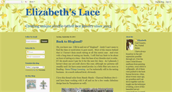 Desktop Screenshot of elizabeths-lace.blogspot.com