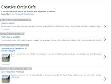 Tablet Screenshot of creativecirclecafe.blogspot.com