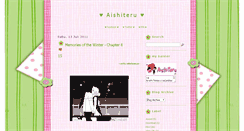 Desktop Screenshot of aishiteru-nacchi.blogspot.com