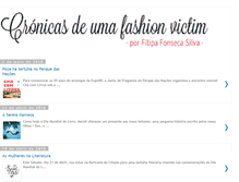 Tablet Screenshot of cronicasdumafashionvictim.blogspot.com