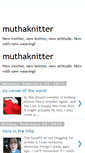 Mobile Screenshot of muthaknitter.blogspot.com