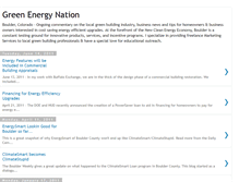 Tablet Screenshot of greenenergynation.blogspot.com
