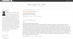 Desktop Screenshot of poraquiteveo.blogspot.com