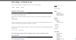 Desktop Screenshot of gshivnarayan.blogspot.com