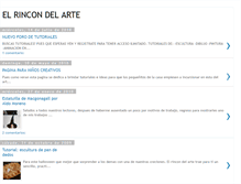 Tablet Screenshot of elrincondelarteforoactivo.blogspot.com