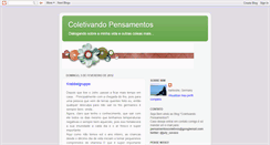 Desktop Screenshot of coletivandopensamentos.blogspot.com