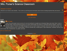 Tablet Screenshot of mrspursers7thgradescience.blogspot.com