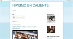 Desktop Screenshot of hipismoencaliente.blogspot.com