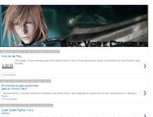 Tablet Screenshot of gamevicioeconsoles.blogspot.com