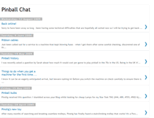 Tablet Screenshot of pinballchat.blogspot.com