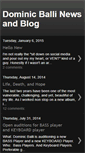 Mobile Screenshot of dominicballi.blogspot.com