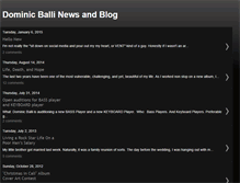 Tablet Screenshot of dominicballi.blogspot.com