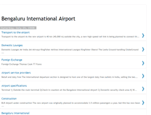 Tablet Screenshot of bengaluruinternationalairport.blogspot.com