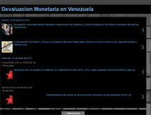 Tablet Screenshot of devaluacionmonetariaenvenezuela.blogspot.com