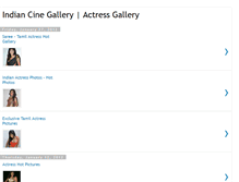 Tablet Screenshot of indian-actress-gallery.blogspot.com