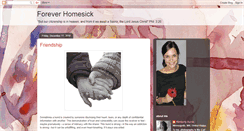 Desktop Screenshot of foreverhomesick.blogspot.com