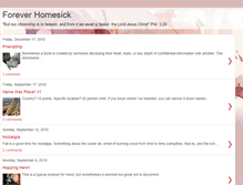 Tablet Screenshot of foreverhomesick.blogspot.com