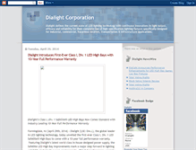 Tablet Screenshot of dialightcorporation.blogspot.com