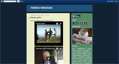 Desktop Screenshot of porlosfiordosnoruegos.blogspot.com