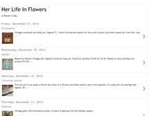 Tablet Screenshot of herlifeinflowers.blogspot.com