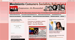 Desktop Screenshot of msbcolombia.blogspot.com