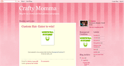 Desktop Screenshot of craftymomma-jflowers.blogspot.com