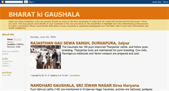 Desktop Screenshot of gaushala-india.blogspot.com