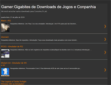 Tablet Screenshot of gamerjogosecompanhia.blogspot.com