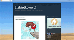 Desktop Screenshot of elzbietkowo.blogspot.com