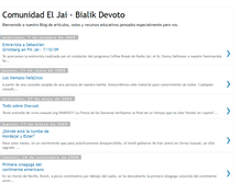 Tablet Screenshot of eljai-bialikdevoto.blogspot.com