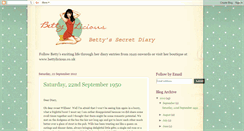 Desktop Screenshot of bettylicious-bettysblog.blogspot.com