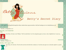 Tablet Screenshot of bettylicious-bettysblog.blogspot.com