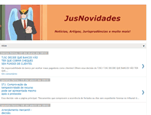 Tablet Screenshot of jusnovidades.blogspot.com